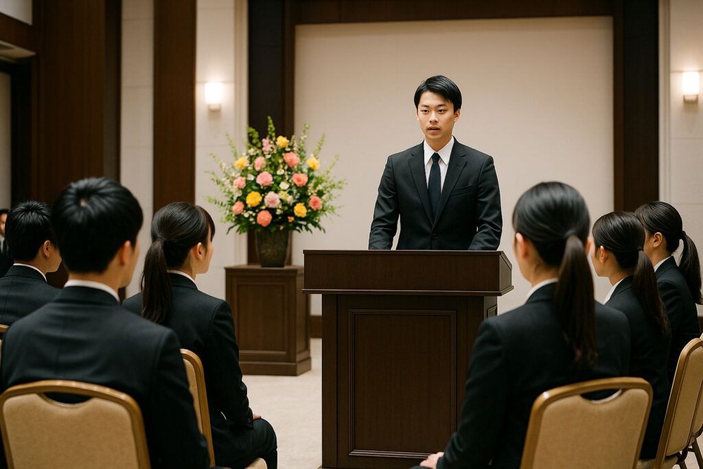 20XX年度入社式を開催しました